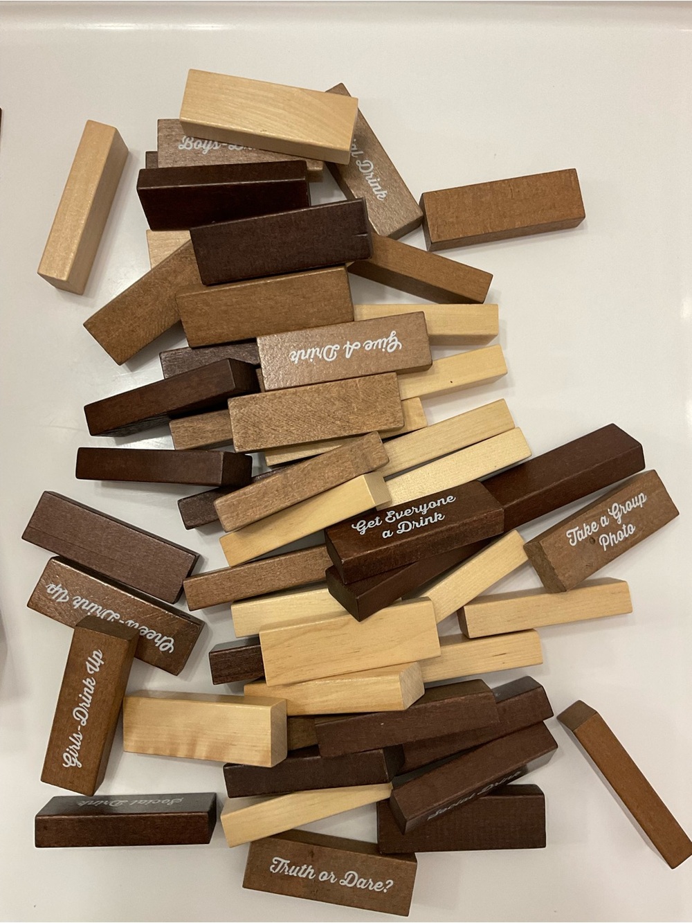 Jenga Drinking Game – Party Game Set 🍻🎉